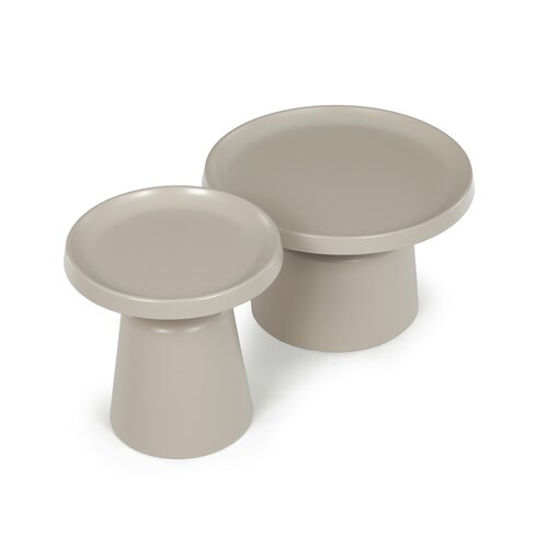 Set de măsuțe de cafea F4114 CSM, bej, 2 buc.