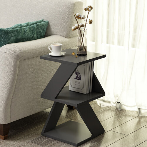 Beistelltisch Albeni Anthracite