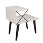 Stolik nocny Cross White