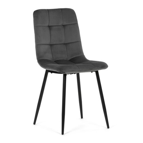 Set de scaune de sufragerie CT-281 GREY4, 4 buc