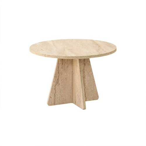 Konferenčna mizica Mushroom Travertine