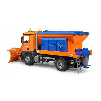 Bruder MB Unimog zimní servisní  vozidlo s radlicí, 62 x 21 x 21,5 cm