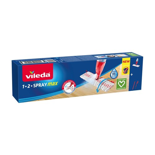 Vileda 1.2 Spray Max Wischmopp-Boxrot,