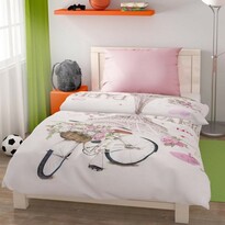 Lenjerie de pat din bumbac Paris Love, 140 x 200 cm, 70 x 90 cm Lenjerie de pat din bumbac Paris Love, 140 x 200 cm, 70 x 90 cm