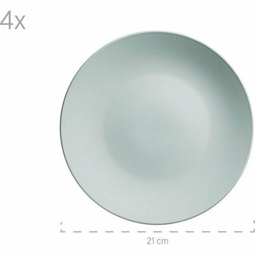 Mäser Jedálenská súprava riadu 16 ks PASTEL SELECTION – mentolová