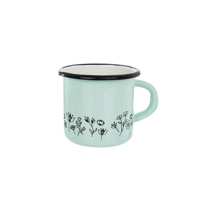 Orion LOUKA bögre zománc 8 cm, zöld