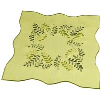 Față de masă Frunze, galben, 35 x 35 cm Față de masă Frunze, galben, 35 x 35 cm