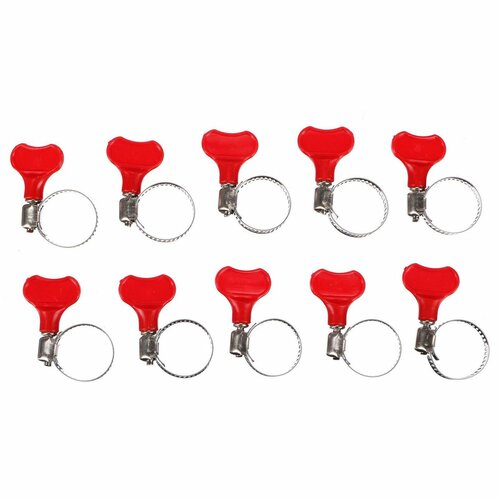 Sixtol Schlauchschelle mit Fliege MECHANIC CONNECT 16-25 mm, 10 Stück