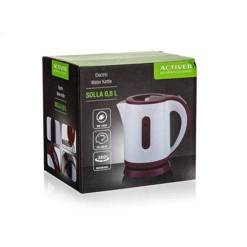 Activer Hitro kuhalnik Solla 0,8 l, bordo