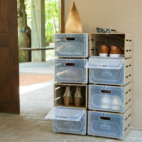 Flex modulární organizér na obuv Brown 30 x 36 x 22 cm