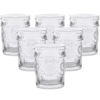 Altom Set of 6 Daisy glasses, 290 ml