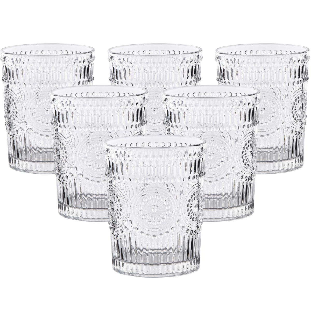 Altom Zestaw szklanek Daisy 290 ml, 6 szt.