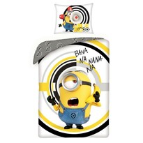 Lenjerie de pat din bumbac Minions Banana, 140 x 200 cm, 70 x 90 cm Lenjerie de pat din bumbac Minions Banana, 140 x 200 cm, 70 x 90 cm