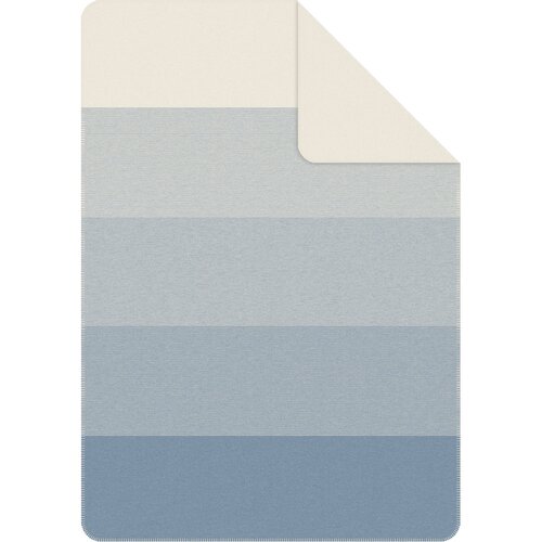 Pătură Ibena Salerno Gots BIO 2296/600, albastru, 140 x 200 cm