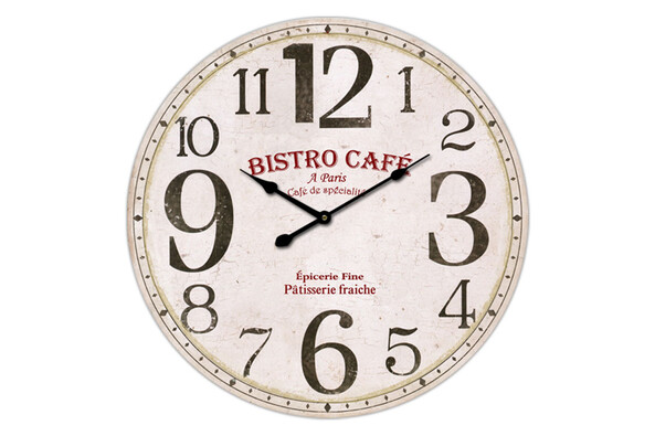 Nástěnné hodiny Bistro cafe