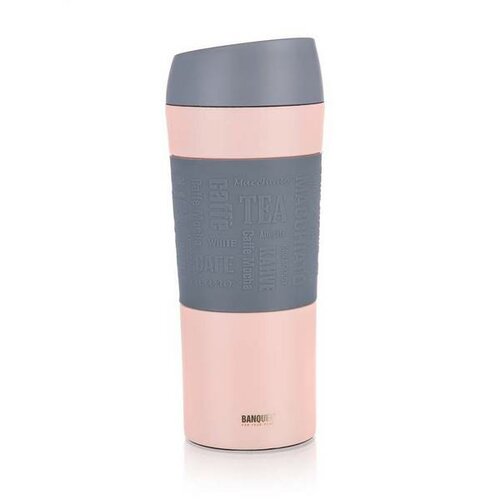 Banquet Reisebecher MATTY 400 ml, Rosarosa  ,