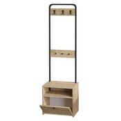 Věšák s botníkem Quinn Sapphire Oak