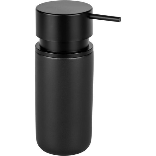 Wenko Keramický dávkovač mydla Silo 250 ml, čierna