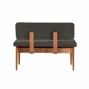 Ławka Vina Anthracite and Walnut