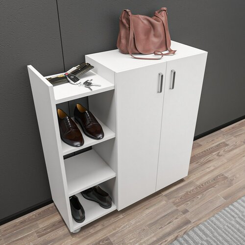 Dulap pentru pantofi Asus White