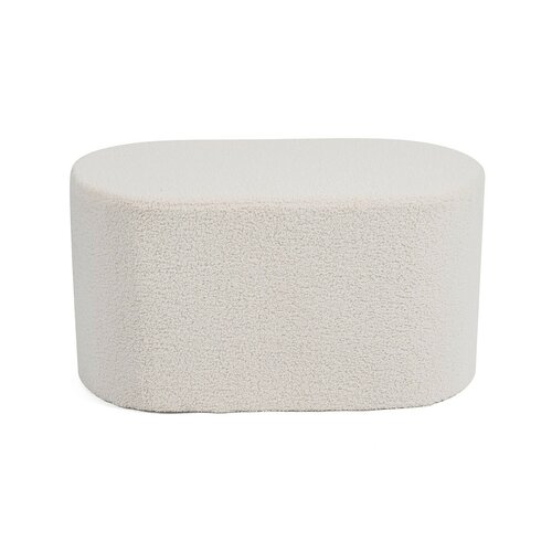 Taburet SOFT Capsule, bílá