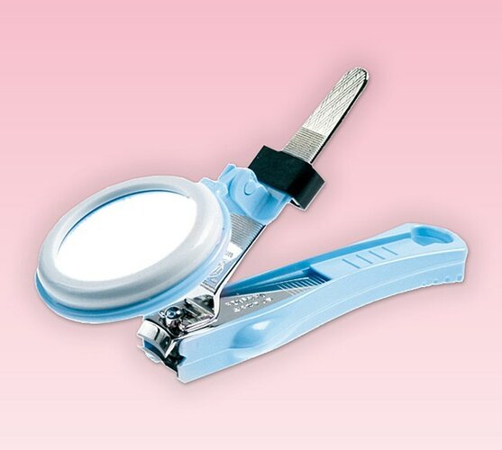 Obcinaczki do paznokci z lupą