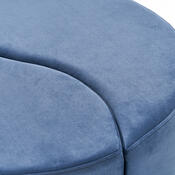 Taburetka Alis Puf Blue