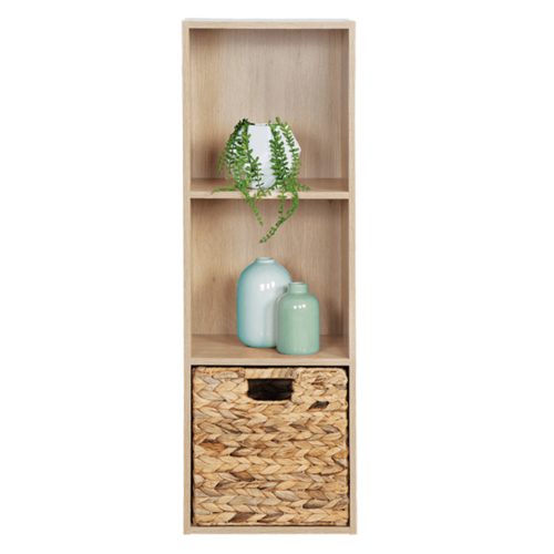 Regal Svion, hrast, 30 x 28 x 89 cm