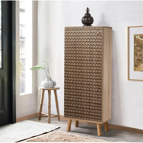 Szafka na buty Mega Sonoma Oak Rattan