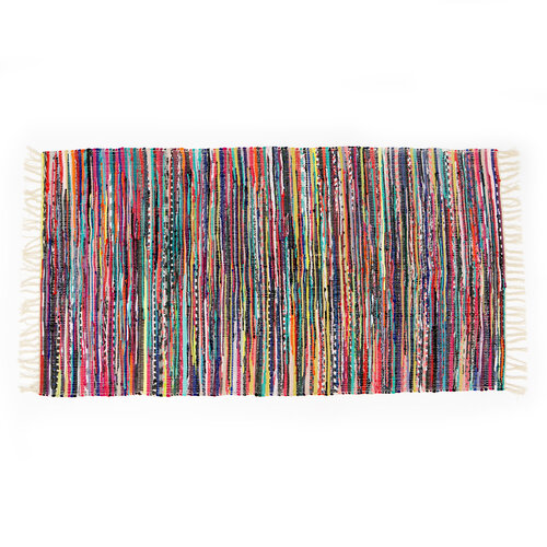 Tkaný koberec barevný, 70 x 140 cm