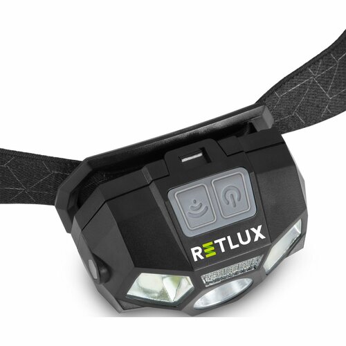 Retlux RPL 701 Outdoor nabíjacia LED COB čelovka, dosvit 70 m, výdrž 15 hodín