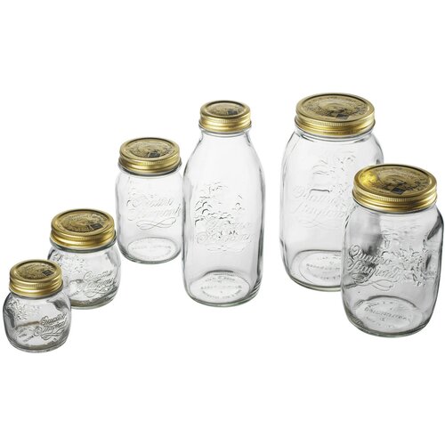 Bormioli Rocco Zaváraí pohár s viečkom Quattro Stagioni Wide Mouth, 200 ml