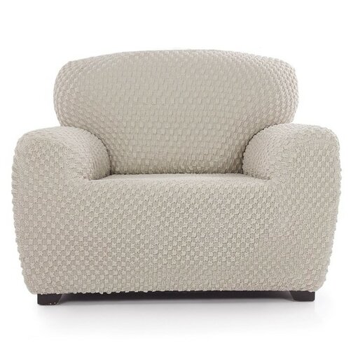 Husă multielastică Contra, pentru fotoliu, crem, 70 - 110 cm