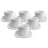 Mäser Набір чашок з блюдцем з 12 предметів COSMO, 190 мл