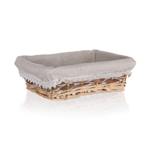 Home Decor Pleten koš Duo, 21 x 16 x 6,5 cm