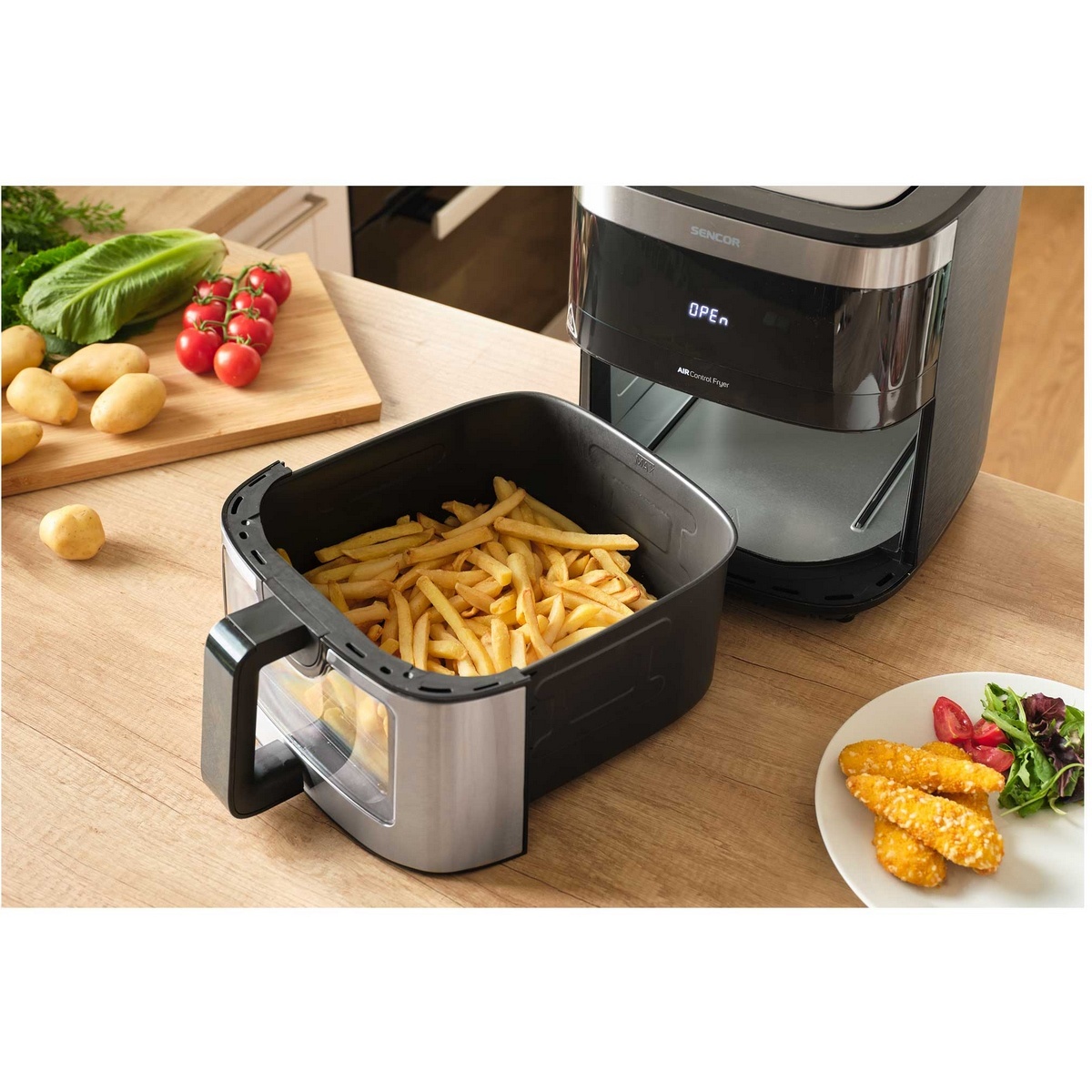 Sencor SFR 9000SS teplovzdušná fritéza