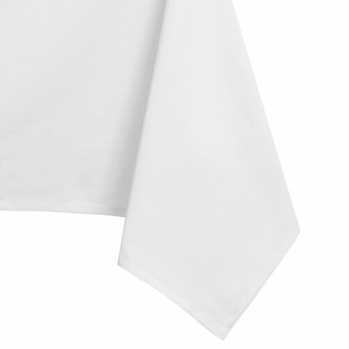 DecoKing Скатертина Pure білий, 110 x 110 см