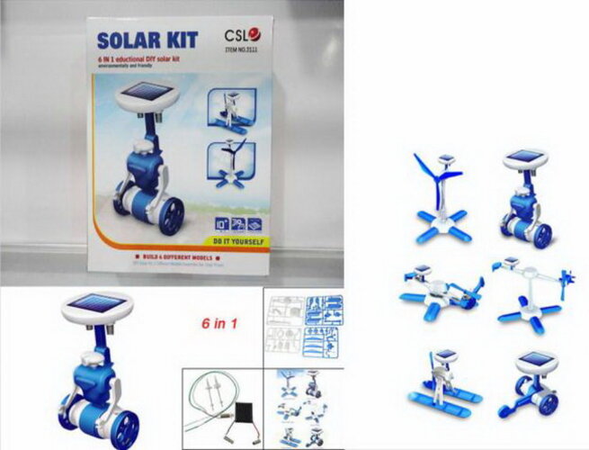 SolarBot 6v1 - modrý