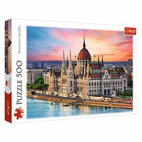 Trefl Puzzle Budova parlamentu, Budapešť, 500 dielikov Trefl Puzzle Budova parlamentu, Budapešť, 500 dielikov