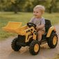 Baby Mix Traktor elektryczny dla dzieci CAT, żółty