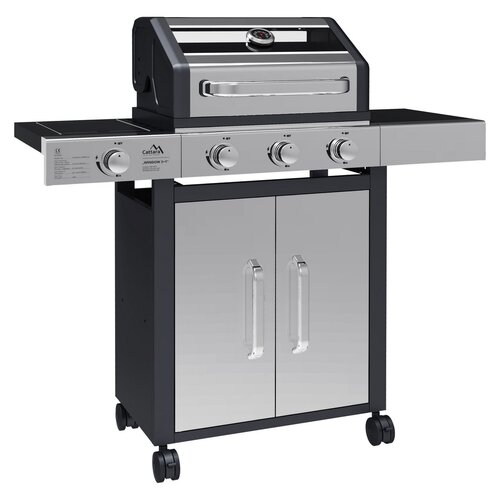 Cattara Mobiler Gasgrill Window, 117,5 x 49 x 116 cm