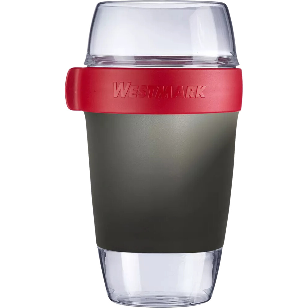 Westmark Trojdielna dóza na jedlo, 1150 ml, antracit