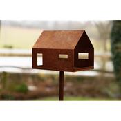 Hrănitoare pentru păsări Casa 30 x 21 x 23 cm, corten CORGARDEN 1040
