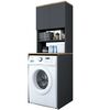 Waschmaschinenschrank Karin Anthracite and