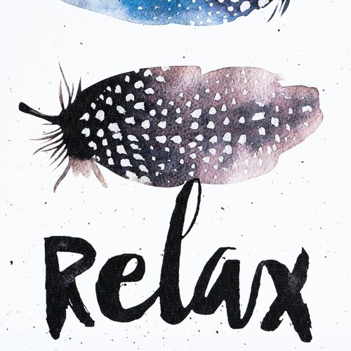 Relax kép fakeretben, 30 x 40 x 2,5 cm