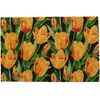 Wycieraczka kokosowa Orange tulips, 40,5 x 61 cm