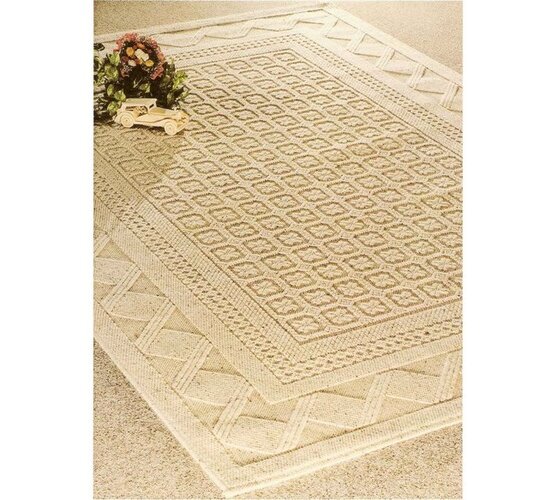 Kusový koberec Merkur, béžový, 135x200 cm
