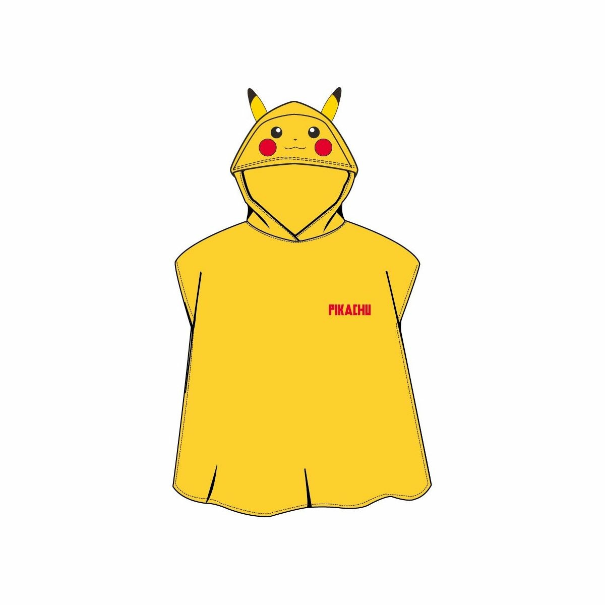 Fotografie Dětské pončo Pokémon Volím si tebe Pikachu, 50 x 115 cm