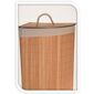Кутовий кошик для брудної білизни Bamboo, натуральний