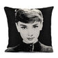 Poszewka na poduszkę-jasiek Gobelin Hepburn45 x 45 cm, czarny